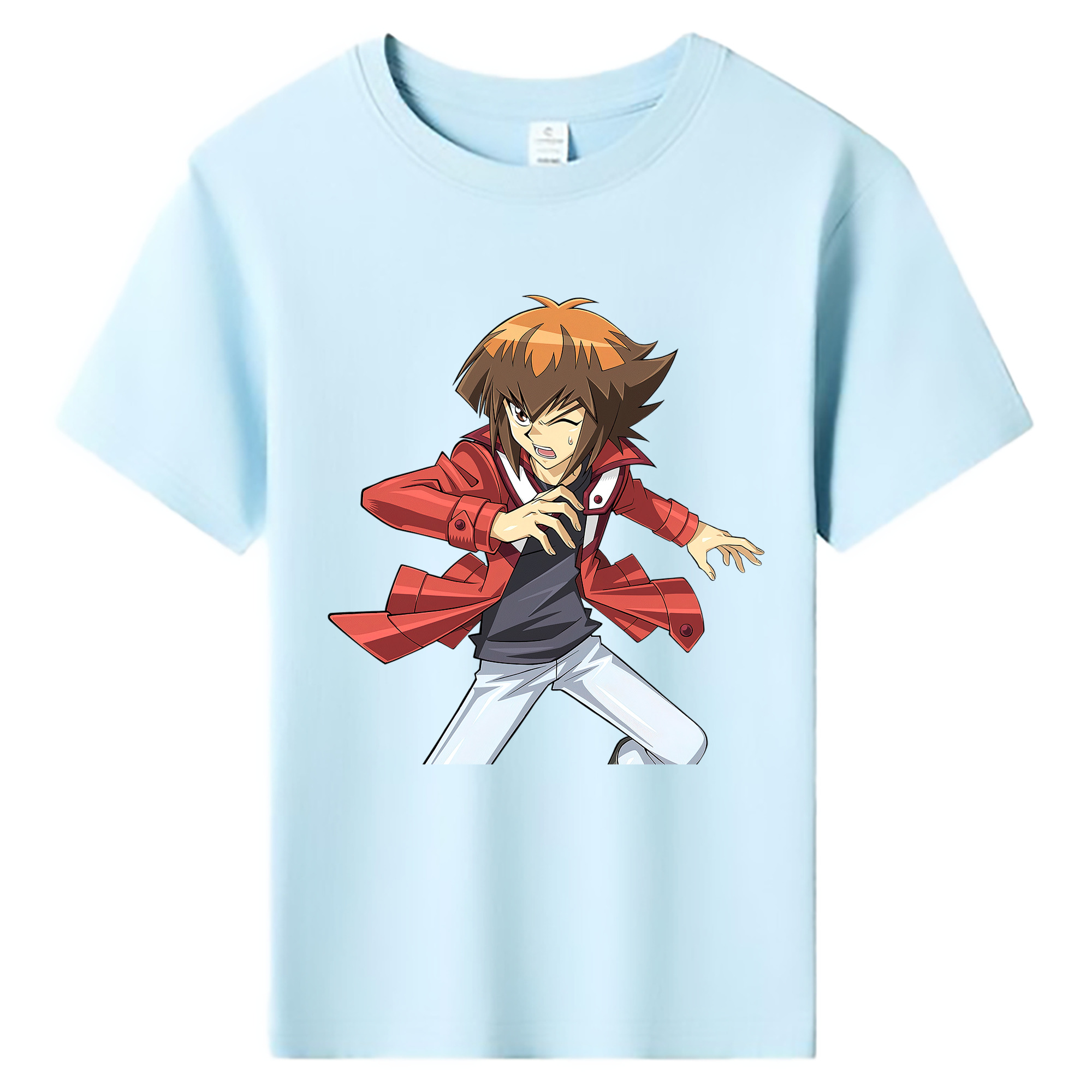 （画像用） 遊☆戯☆王 Yu-Gi-Oh! 綿100％キッズTシャツ（フロントプリント）
